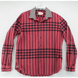 Brooks Brothers Buffalo Check Shirt Men’s XL Red Black Long Sleeve Button Down